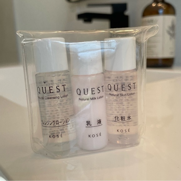 KOSÉ JAPANESE QUEST Skincare Mini Bottle Collection Set - Authentic from Japan - Picture 2 of 14